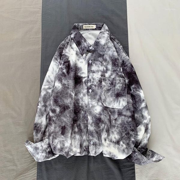 camo shirt men fashion tie-dye printing casual dress shirt men streetwear wild loose long-sleeved shirts mens -2xl1, White;black
camo shirt men fashion tie-dye printing casual dress shirt men streetwear wild loose long-sleeved shirts mens -2xl1, White;black