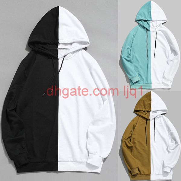 mens design patchwork hooded sweater coat sweatshirts 2020 autumn winter fahion long sleeve pullovers casual warm hooded, Black
mens design patchwork hooded sweater coat sweatshirts 2020 autumn winter fahion long sleeve pullovers casual warm hooded, Black