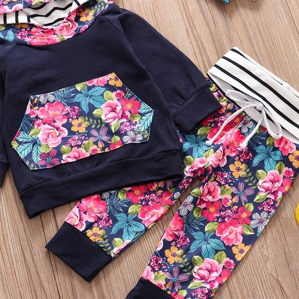 newborn baby girl kids clothes set fashion floral hoodie t-shirt flowers pants infant clothing toddler outfits suit lj201223, White
newborn baby girl kids clothes set fashion floral hoodie t-shirt flowers pants infant clothing toddler outfits suit lj201223, White