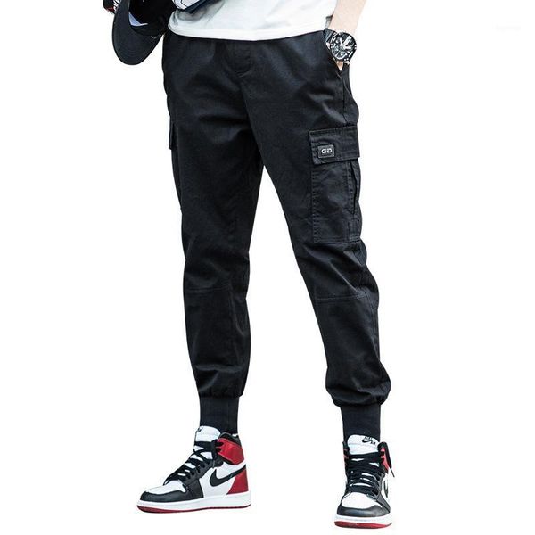2020 men's casual pants pure cotton trend solid color male fund leisure elastic force overalls elastic casual trousers1, Black 
2020 men's casual pants pure cotton trend solid color male fund leisure elastic force overalls elastic casual trousers1, Black