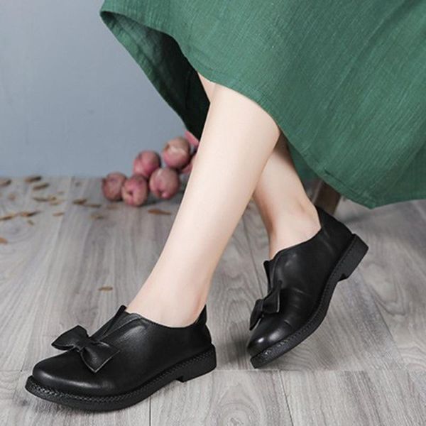 2020 vallu new arrival women shoes flat heels genuine leather bowtie round toes platform black plus size
2020 vallu new arrival women shoes flat heels genuine leather bowtie round toes platform black plus size
