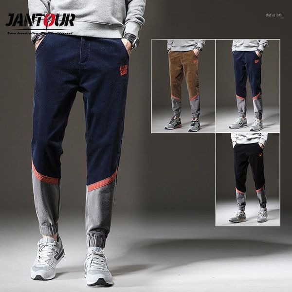 jantour pants 2020 winter corduroy letter embroidery men pants fashion colour patchwork thicken trousers pantalon size -4xl1, Black
jantour pants 2020 winter corduroy letter embroidery men pants fashion colour patchwork thicken trousers pantalon size -4xl1, Black