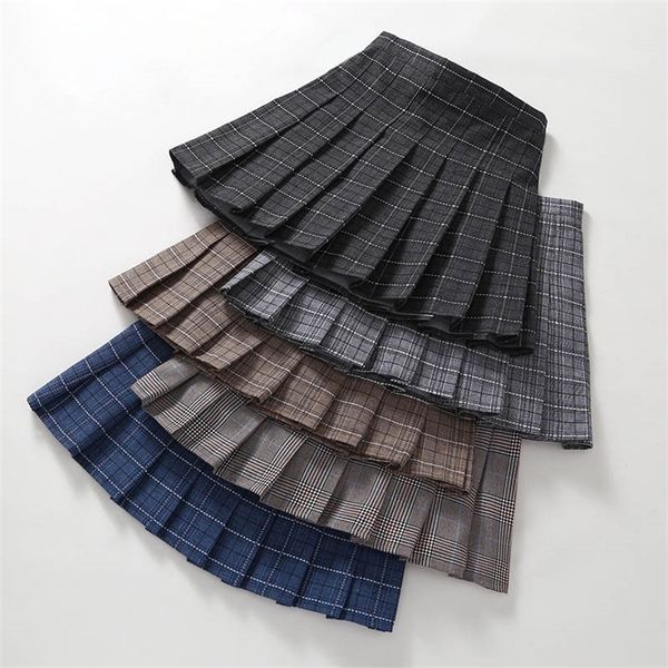 japanese girls pleated skirt plaid princess party clothes school skirts high waist soft a-line student uniform children clothing 220222, Blue
japanese girls pleated skirt plaid princess party clothes school skirts high waist soft a-line student uniform children clothing 220222, Blue