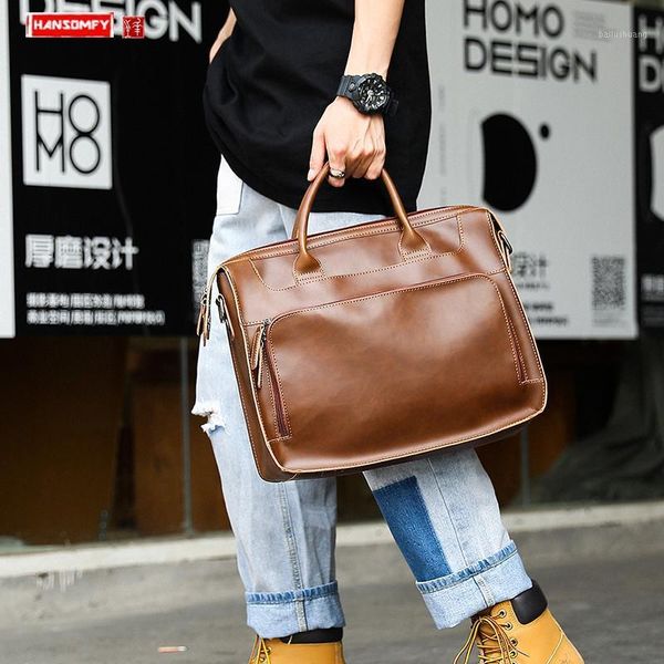 men's handbag portable lapbriefcase travel shoulder bag computer diagonal bags fashion retro casual crazy horse pu leather1
men's handbag portable lapbriefcase travel shoulder bag computer diagonal bags fashion retro casual crazy horse pu leather1
