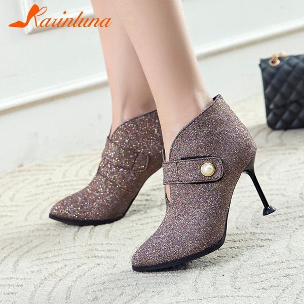 karin 2020 plus size 48 high heels office lady boots woman shoes hook&loop bling spring boots female1, Black
karin 2020 plus size 48 high heels office lady boots woman shoes hook&loop bling spring boots female1, Black