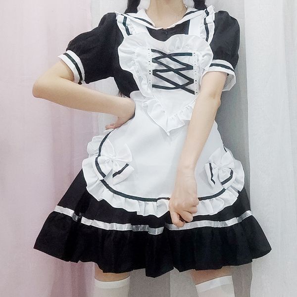 anime costumes japanese black maid dress pure love lovely maid dress princess dress cos costume animation role play cosplay
anime costumes japanese black maid dress pure love lovely maid dress princess dress cos costume animation role play cosplay