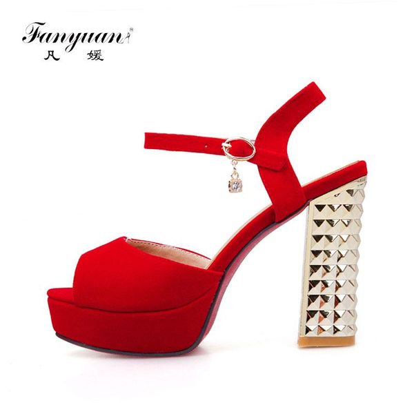 sandals fanyuan fashion crystal buckle strap high heels summer ankle platform shoes women leisure solid, Black
sandals fanyuan fashion crystal buckle strap high heels summer ankle platform shoes women leisure solid, Black