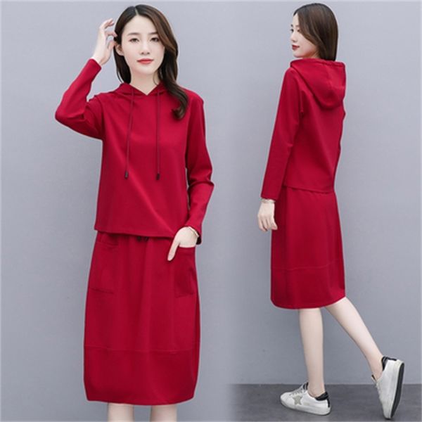 female casual two sets of clothes skirts skirt with hoodie femme deux pieces year-old women's attire ns28, White
female casual two sets of clothes skirts skirt with hoodie femme deux pieces year-old women's attire ns28, White
