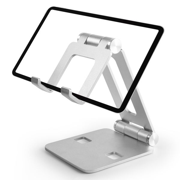 aluminium alloy dual foldable deskrotary tablet stand mobile phone holder iphone 11 pro max ipad air for cellphones
aluminium alloy dual foldable deskrotary tablet stand mobile phone holder iphone 11 pro max ipad air for cellphones