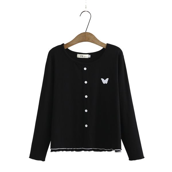 black-white shirt long-sleeved women size the butterfly embroidery of fake-sized buttons z0pa
black-white shirt long-sleeved women size the butterfly embroidery of fake-sized buttons z0pa