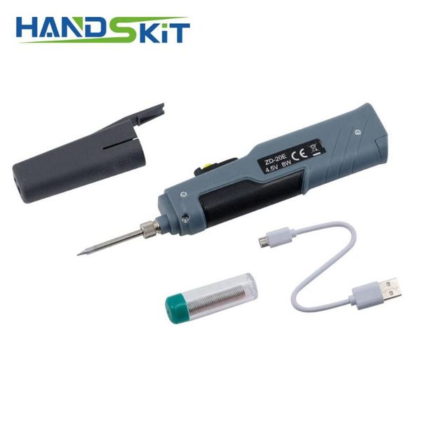 hand & power tool accessories handsit soldering iron 8w dual battery powered electric solder rework station mini handle heat pencil welding
hand & power tool accessories handsit soldering iron 8w dual battery powered electric solder rework station mini handle heat pencil welding