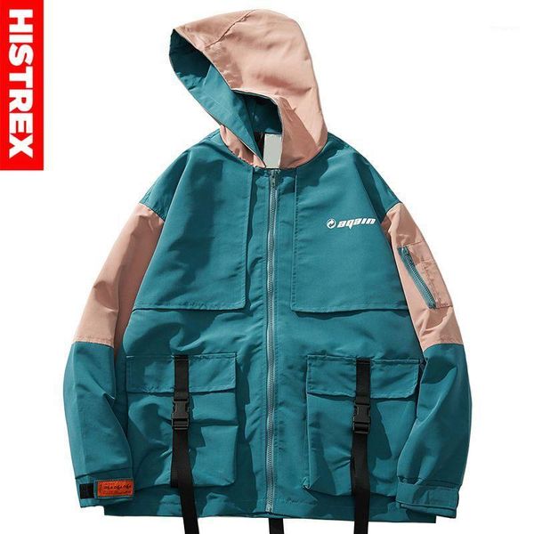 men hip hop jacket harajuku streetwear retro color block hooded windbreaker jacket mult pockets 2020 track coat oversized1, Black;brown
men hip hop jacket harajuku streetwear retro color block hooded windbreaker jacket mult pockets 2020 track coat oversized1, Black;brown