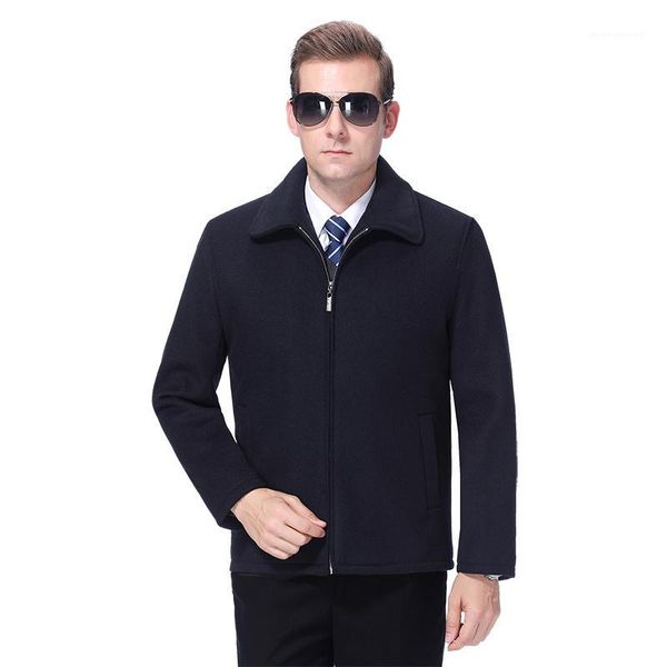 men's wool & blends 2021 men jacket winter coat cashmere autumn blend woolen pea faux fur liner1, Black
men's wool & blends 2021 men jacket winter coat cashmere autumn blend woolen pea faux fur liner1, Black
