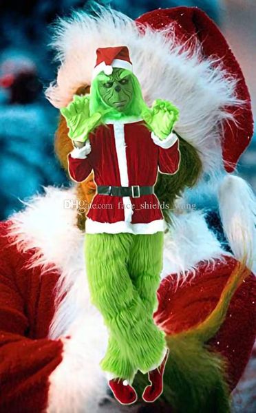 anime how the grinch stole christmas cosplay costumes the grinch kids pants+hat+gloves+shoes party masquerade suit
anime how the grinch stole christmas cosplay costumes the grinch kids pants+hat+gloves+shoes party masquerade suit