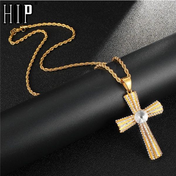 pendant necklaces hip hop micro pave rhinestone cross crucifix pendants & 316l stainless steel necklace for men jewelry, Silver
pendant necklaces hip hop micro pave rhinestone cross crucifix pendants & 316l stainless steel necklace for men jewelry, Silver
