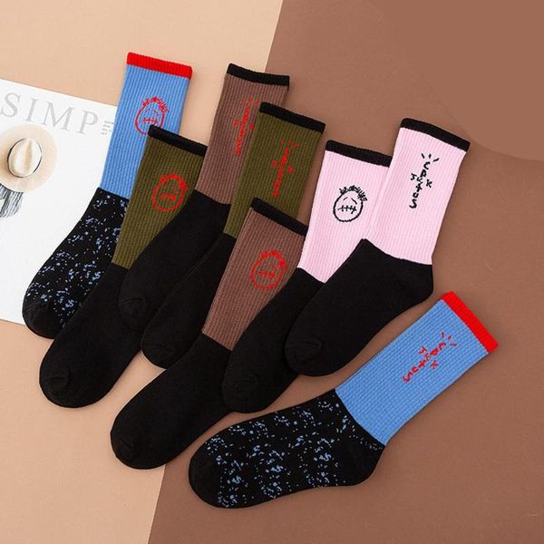 new arrival funny face short socks patchwork socks fashion style simple men's crew casual cotton skateboard, Black
new arrival funny face short socks patchwork socks fashion style simple men's crew casual cotton skateboard, Black