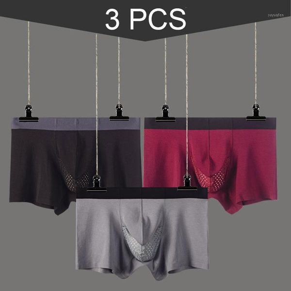 3pcs/lot underwear men boxer shorts modal scrotum hollow out separates design male men's underpants cueca boxer man1, Black;white
3pcs/lot underwear men boxer shorts modal scrotum hollow out separates design male men's underpants cueca boxer man1, Black;white