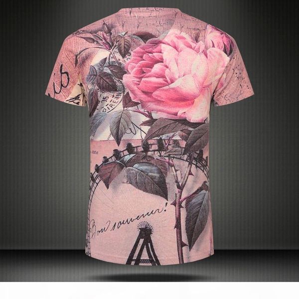 w1209 2015 new summer vintage short sleeve v neck 3d t shirt men brand casual punk floral print cotton & tees mens clothing, White;black
w1209 2015 new summer vintage short sleeve v neck 3d t shirt men brand casual punk floral print cotton & tees mens clothing, White;black