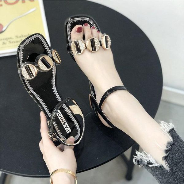 sandals 2020 summer new korean open toe mid-heel rhinestone sandals fashion designer luxury women slippers beach shoes1, Black
sandals 2020 summer new korean open toe mid-heel rhinestone sandals fashion designer luxury women slippers beach shoes1, Black