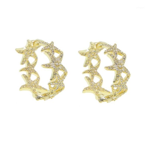 hoop & huggie fashion trendy jewelry with cz paved mini earring for women lady wedding star shape earrings wholesale1, Golden;silver
hoop & huggie fashion trendy jewelry with cz paved mini earring for women lady wedding star shape earrings wholesale1, Golden;silver