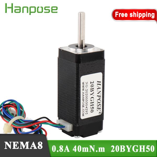 nema8 stepper motor 20bygh50 0.8a 40mn.m 50mm 20 series motor for 3d printer monitor equipment
nema8 stepper motor 20bygh50 0.8a 40mn.m 50mm 20 series motor for 3d printer monitor equipment