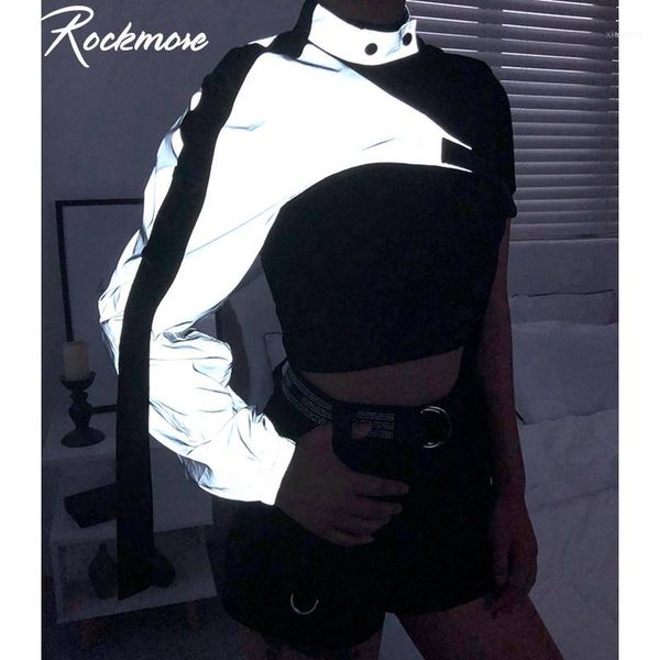 rockmore neon green reflective t shirt women tshirt harajuku one shoulder off gothic hip hop streetwear tee shirt femme fall1, White
rockmore neon green reflective t shirt women tshirt harajuku one shoulder off gothic hip hop streetwear tee shirt femme fall1, White