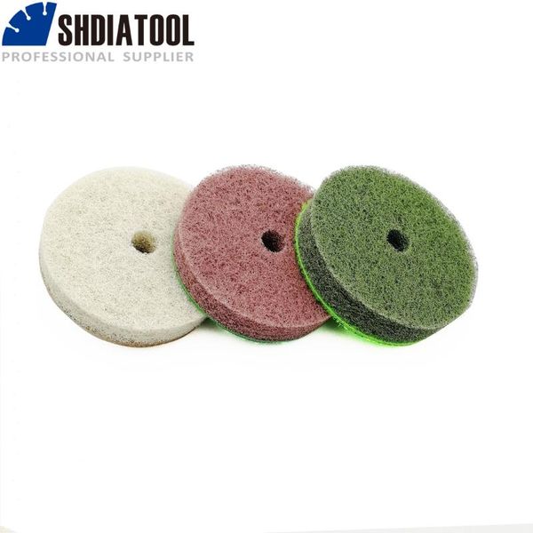 hand & power tool accessories shdiatool 3pcs/pk dia 100mm/4inch sponge diamond polishing pads for soft stone marble artificial sanding disc
hand & power tool accessories shdiatool 3pcs/pk dia 100mm/4inch sponge diamond polishing pads for soft stone marble artificial sanding disc