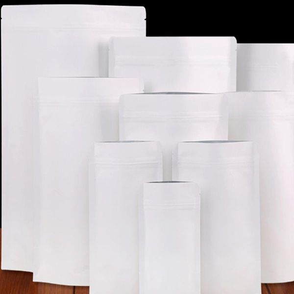 50 шт. 17 * 24см zip lock kraft paper алюминиевая фольга для хранения сумки для хранения пищевых продуктов питания на молнии упаковка упаков
50 шт. 17 * 24см zip lock kraft paper алюминиевая фольга для хранения сумки для хранения пищевых продуктов питания на молнии упаковка упаков