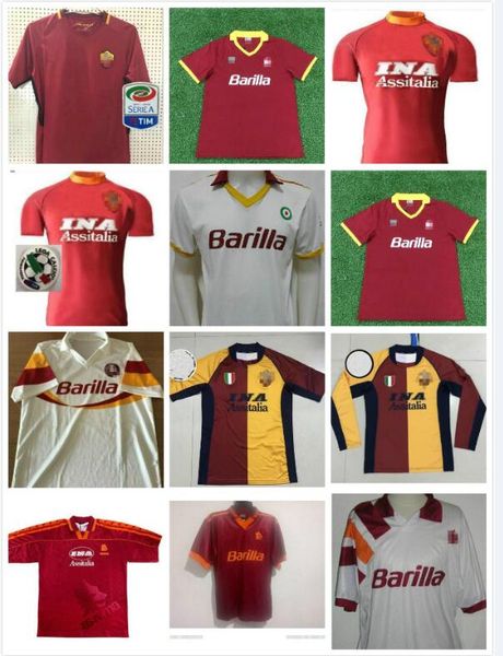 2000 2002 2017 as roma retro jersey vinatge soccer 10 totti 18 batistuta 8 nakata 21 balbo montella dzeko nainggolan football shirt kits, Black;yellow
2000 2002 2017 as roma retro jersey vinatge soccer 10 totti 18 batistuta 8 nakata 21 balbo montella dzeko nainggolan football shirt kits, Black;yellow