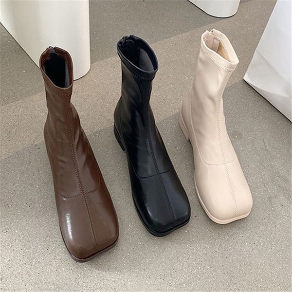 2020 nova mulher martins de couro macio fetiche stripper curto tornozelo senhora chunky baixo salto alto zper botas lisas 3voz, Black 
2020 nova mulher martins de couro macio fetiche stripper curto tornozelo senhora chunky baixo salto alto zper botas lisas 3voz, Black