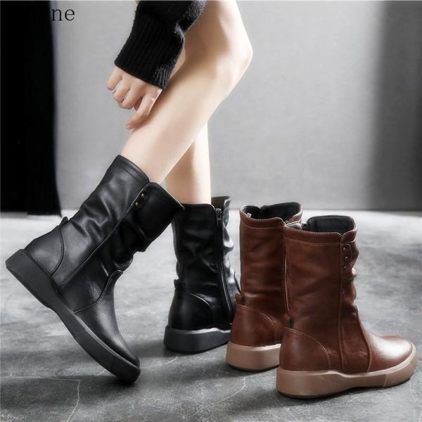 boots women's shoes 2021 winter wild flat bottom tube motorcycle single british wind booties, Black
boots women's shoes 2021 winter wild flat bottom tube motorcycle single british wind booties, Black