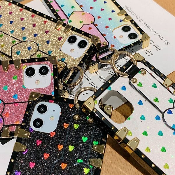 for iphone 12 11 pro xr xs max 8+ 7+ plus luxury designer love cases glitter wristband stands square fashion rhinestone phone case
for iphone 12 11 pro xr xs max 8+ 7+ plus luxury designer love cases glitter wristband stands square fashion rhinestone phone case
