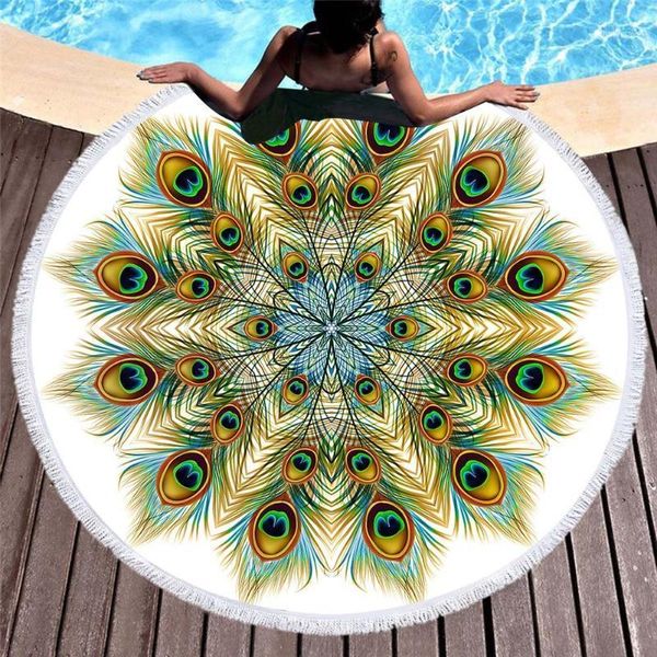peacock mandala round beach towel tassel large for adults bohemian floral sunblock blanket yoga mat 150cm1
peacock mandala round beach towel tassel large for adults bohemian floral sunblock blanket yoga mat 150cm1