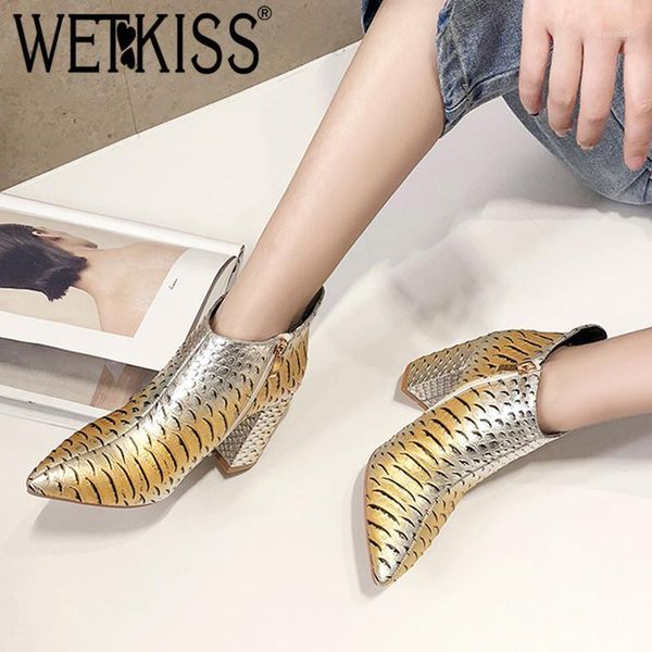 boots wetkiss colorful emboss women high heels ankle booties female party shoes ladies pointed toe zip winter big size 481, Black
boots wetkiss colorful emboss women high heels ankle booties female party shoes ladies pointed toe zip winter big size 481, Black