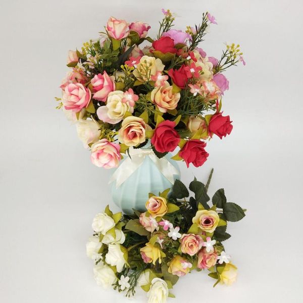 10 heads artificial rose flower small silk craft fake flowers wedding bride bouquet marriage festival party garden decoration
10 heads artificial rose flower small silk craft fake flowers wedding bride bouquet marriage festival party garden decoration