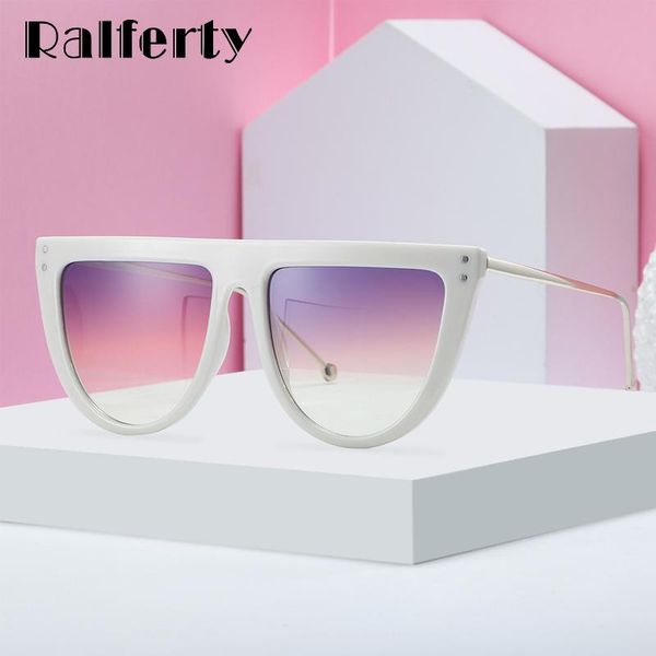 sunglasses ralferty vintage women cat eye 2021 white shades for sun glasses uv400 lunette soleil femme d20082, White;black
sunglasses ralferty vintage women cat eye 2021 white shades for sun glasses uv400 lunette soleil femme d20082, White;black