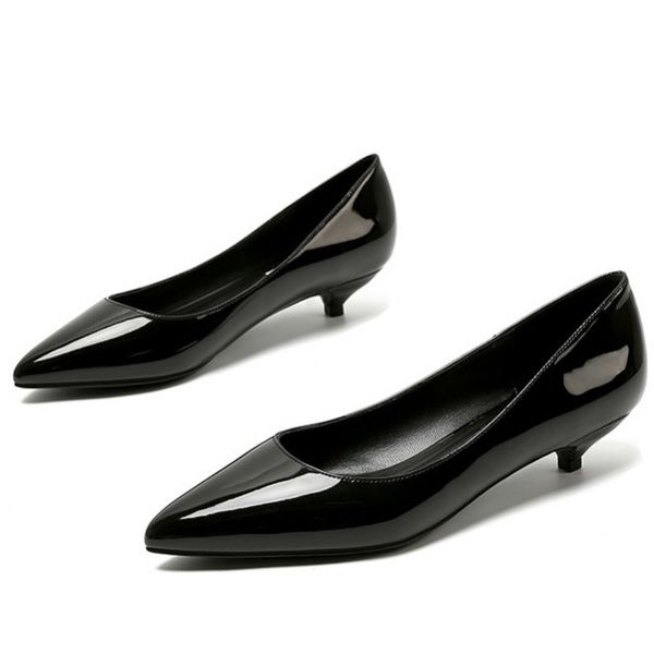 spring genuine leather flat bombs elegant office stylish women's brand shoes dance woman plus size heels f0007 i3kc, Black
spring genuine leather flat bombs elegant office stylish women's brand shoes dance woman plus size heels f0007 i3kc, Black