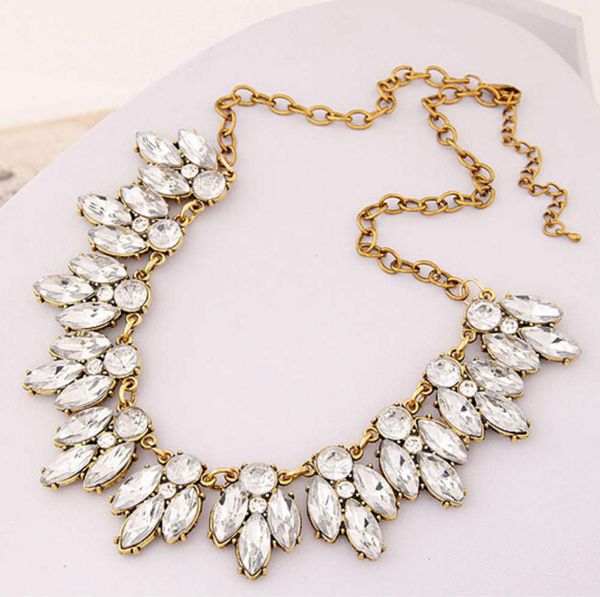 new necklace style personality women's exaggeration jewelry metal diamond necklace, Silver
new necklace style personality women's exaggeration jewelry metal diamond necklace, Silver