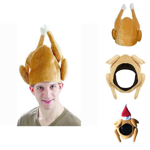 party hats arrivals thanksgiving turkey shped hat cooked chicken bird secret santa fancy dress funny adults festival costume caps
party hats arrivals thanksgiving turkey shped hat cooked chicken bird secret santa fancy dress funny adults festival costume caps
