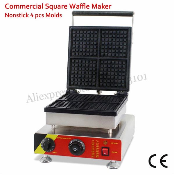 4 molds square waffle machine commercial cake liege waffle maker 110v 220v 1500w restaurant snack street device
4 molds square waffle machine commercial cake liege waffle maker 110v 220v 1500w restaurant snack street device