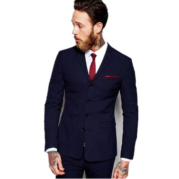 men's suits navy blue mens suits fashion formal tuxedos men wedding 2 pieces party prom suit (jacket + pants+tie), White;black
men's suits navy blue mens suits fashion formal tuxedos men wedding 2 pieces party prom suit (jacket + pants+tie), White;black