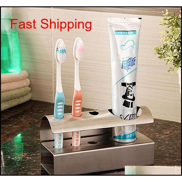 toothbrush & toothpaste holders bathroom accessory tools inox 304 stainless steel storage rack qylyea bde_luck
toothbrush & toothpaste holders bathroom accessory tools inox 304 stainless steel storage rack qylyea bde_luck