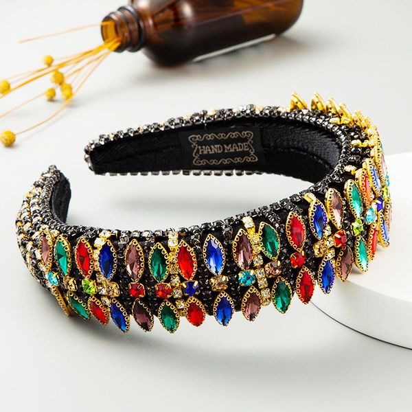 fashion personality luxury heavy industry sponge headband women's rhinestone full diamond temperament super flash headband hair accesso, Slivery;white
fashion personality luxury heavy industry sponge headband women's rhinestone full diamond temperament super flash headband hair accesso, Slivery;white