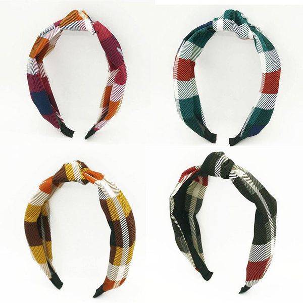 hair accessories elegant plaid knot women hairbands girl's headbands ins wide lady's headwear
hair accessories elegant plaid knot women hairbands girl's headbands ins wide lady's headwear