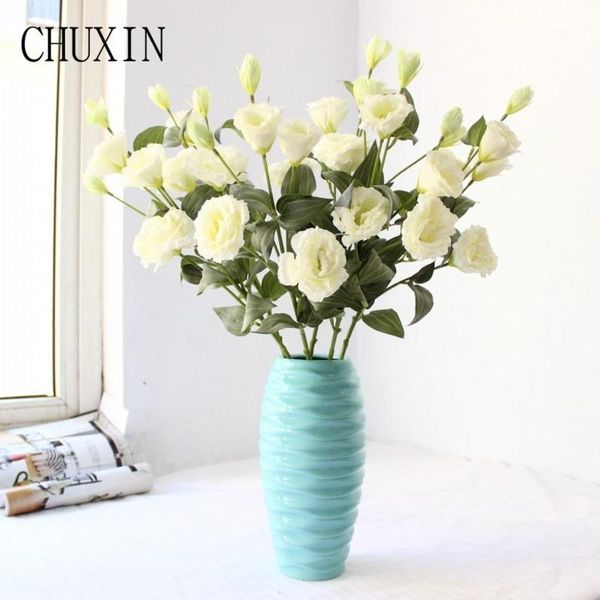 new artificial silk 6 heads spring eustoma home decoration artificial flower wedding bride holding flowers valentine's day gift1
new artificial silk 6 heads spring eustoma home decoration artificial flower wedding bride holding flowers valentine's day gift1