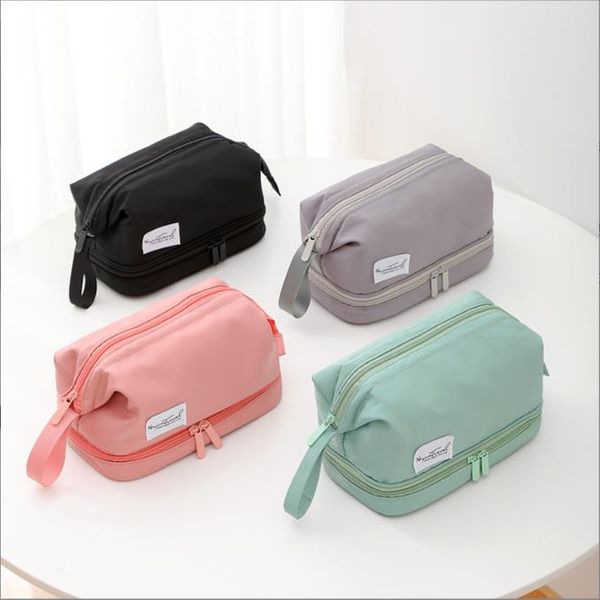 double layer travel cosmetic bag women's large capacity portable washing bag storage bags
double layer travel cosmetic bag women's large capacity portable washing bag storage bags