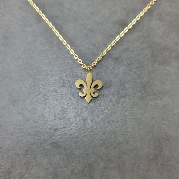 женская мода fleur de lis ожерелья подвески кулины из нержавеющей стали цепь цветок ожерелье рождественские подарки 2020 колье femme, Silver
женская мода fleur de lis ожерелья подвески кулины из нержавеющей стали цепь цветок ожерелье рождественские подарки 2020 колье femme, Silver