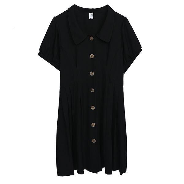 2021 new summer sister fat korean version biggest plied bubble sleeve chiffon shirt dress french waist dressed in solid color s5a6, Black;gray
2021 new summer sister fat korean version biggest plied bubble sleeve chiffon shirt dress french waist dressed in solid color s5a6, Black;gray