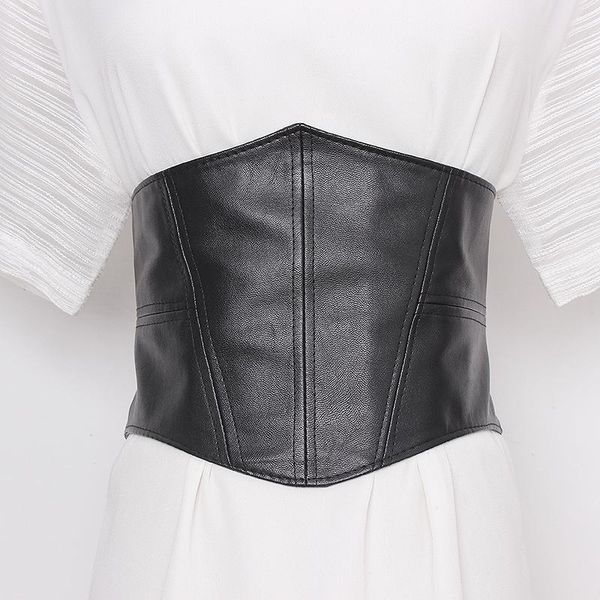 women's runway fashion elastic pu leather cummerbunds female dress corsets waistband belts decoration wide belt r1361, Black;brown
women's runway fashion elastic pu leather cummerbunds female dress corsets waistband belts decoration wide belt r1361, Black;brown