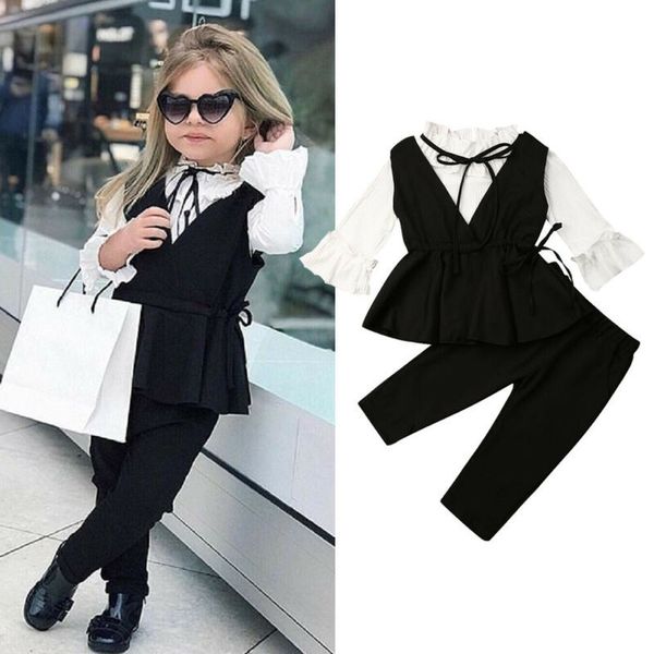 citgeett fall autumn toddler baby girl clothes shirt vest dress long pants autumn fashion cool set spring outfit y200525, White
citgeett fall autumn toddler baby girl clothes shirt vest dress long pants autumn fashion cool set spring outfit y200525, White